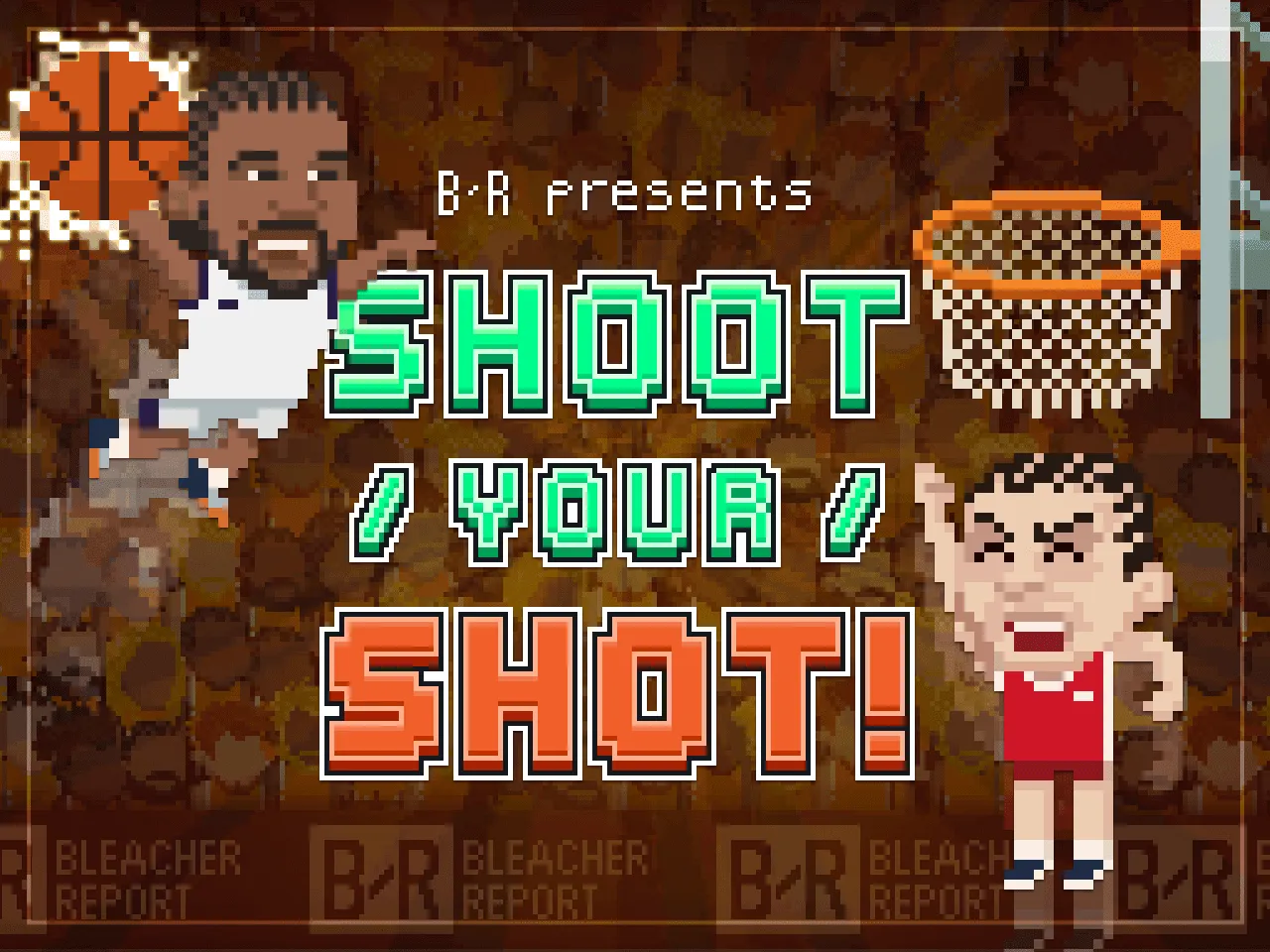 Poject - <p>Customize your character, play in various scenarios (from medieval lands to modern space) and scores the highest points in this browser based game made in pixel art for the NBA finals.</p>