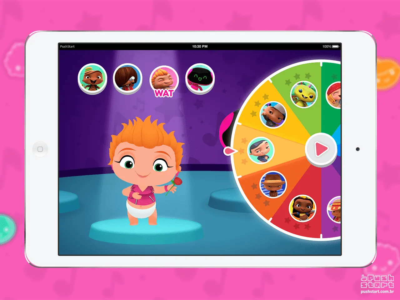 Poject - <p>A game based on Mini Beat Power Rockers, an Argentinian animated show. The player has to hit all dance steps at the right time, in all music styles. <strong>Available on Discovery Kids Plus. </strong></p>
